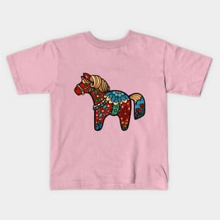 Dala Horse Kids T-Shirt